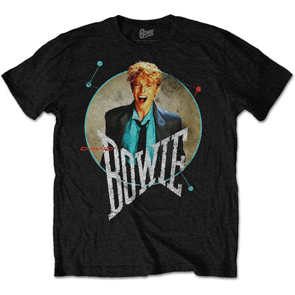 DAVID BOWIE Attractive T-Shirt, Circle Scream