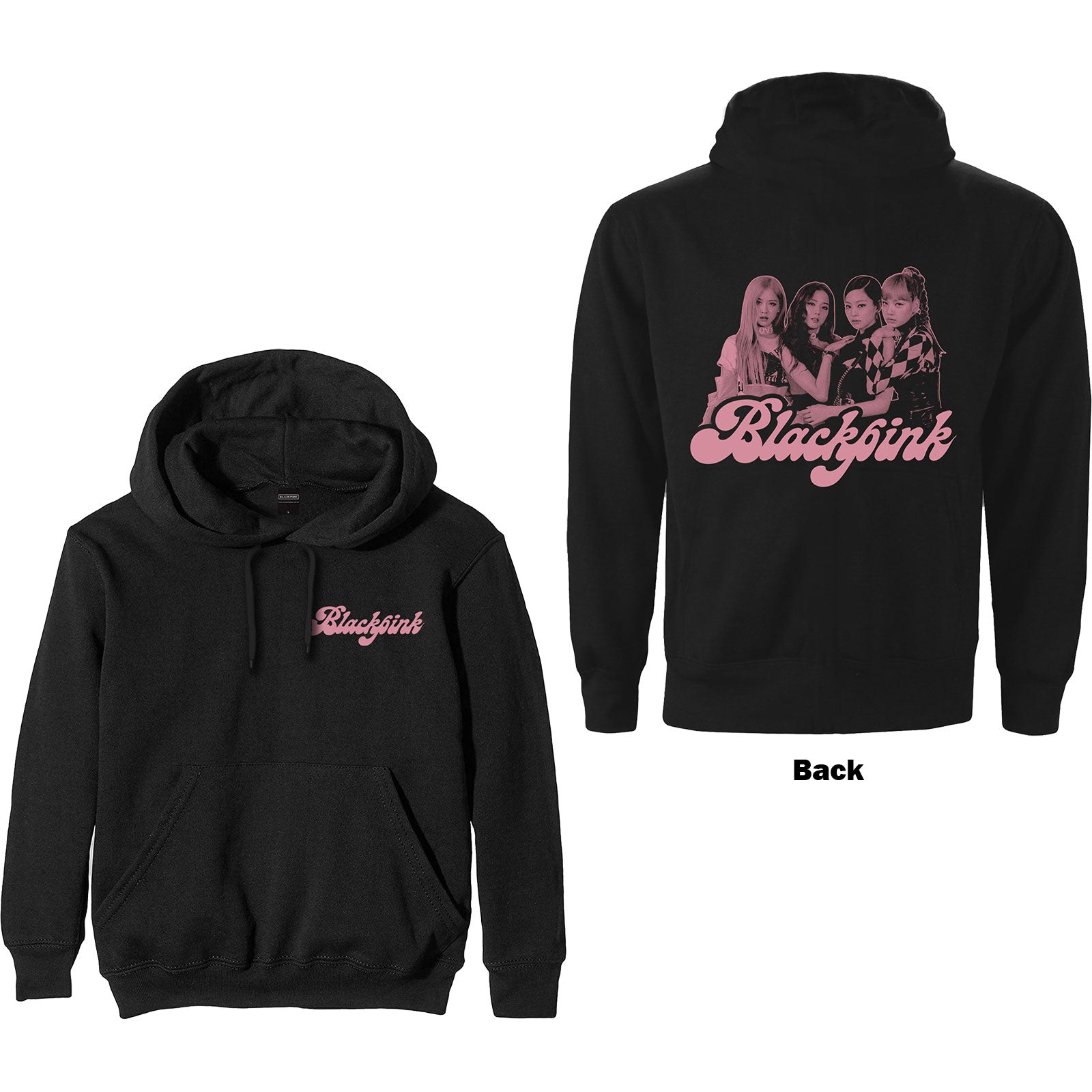 BLACKPINK Attractive Hoodie, Photo Back