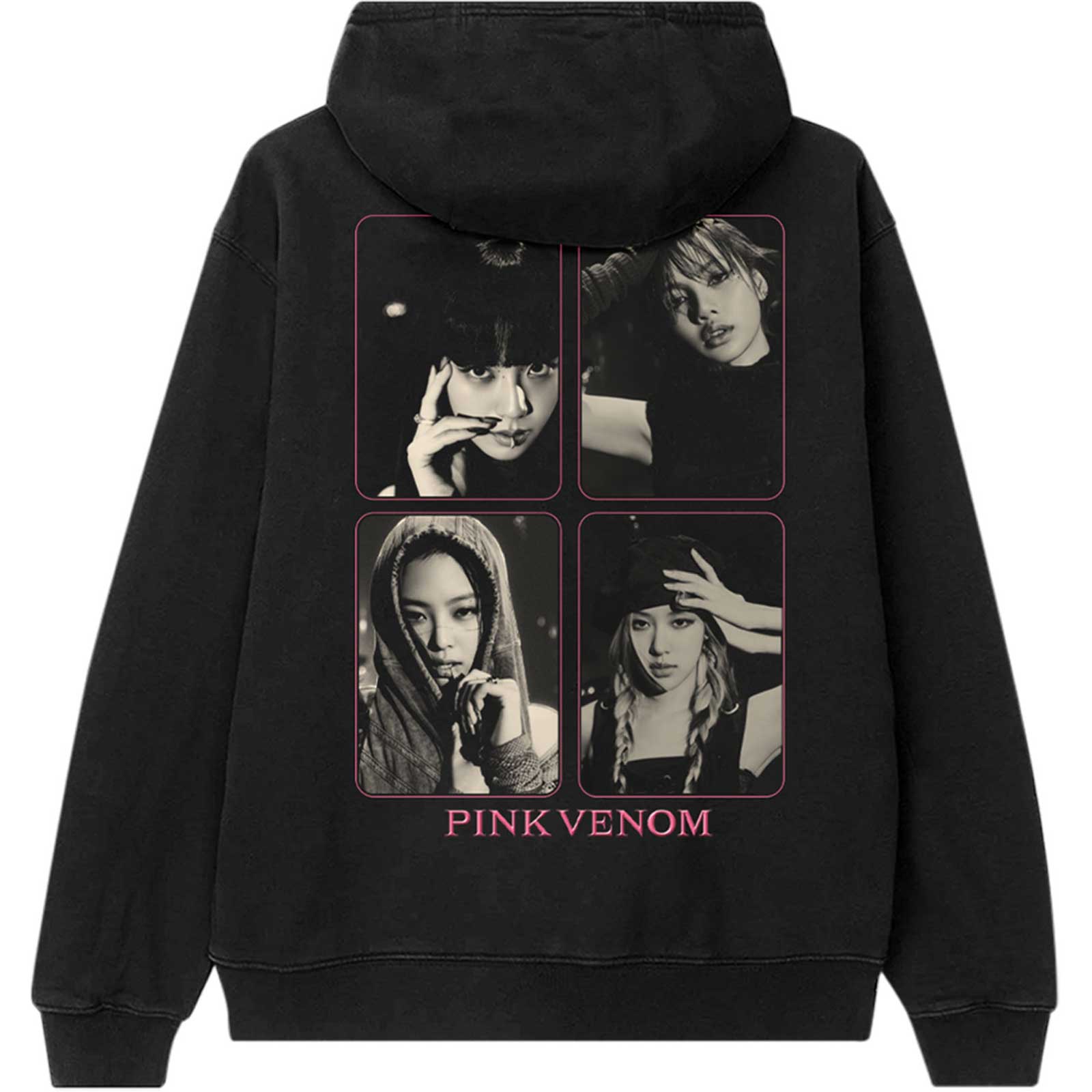 BLACKPINK Attractive Hoodie, Pink Venom Photo