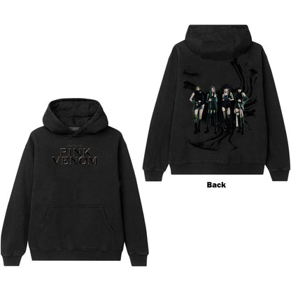 BLACKPINK Attractive Hoodie, Pink Venom Oil Stroke