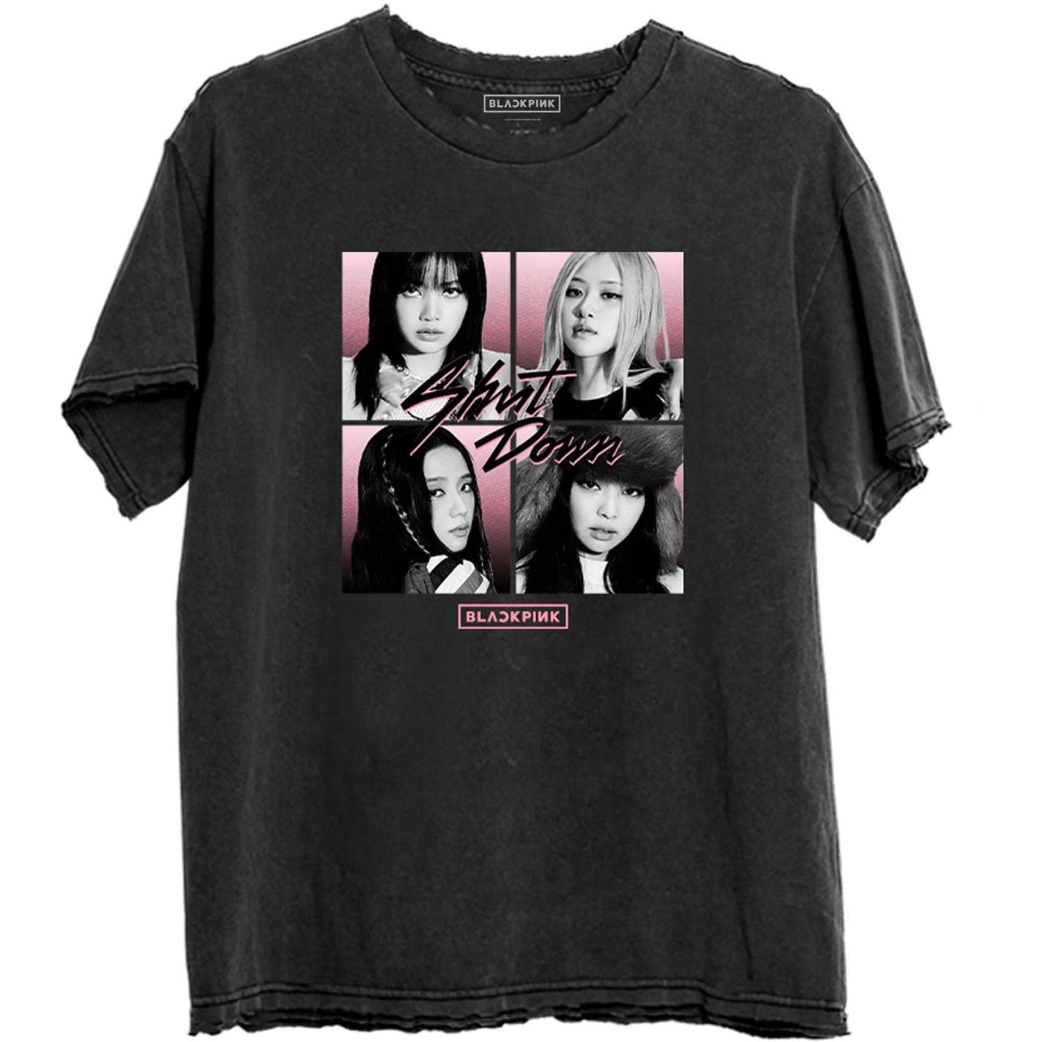 BLACKPINK T-Shirt, Shut Down Photo Grid