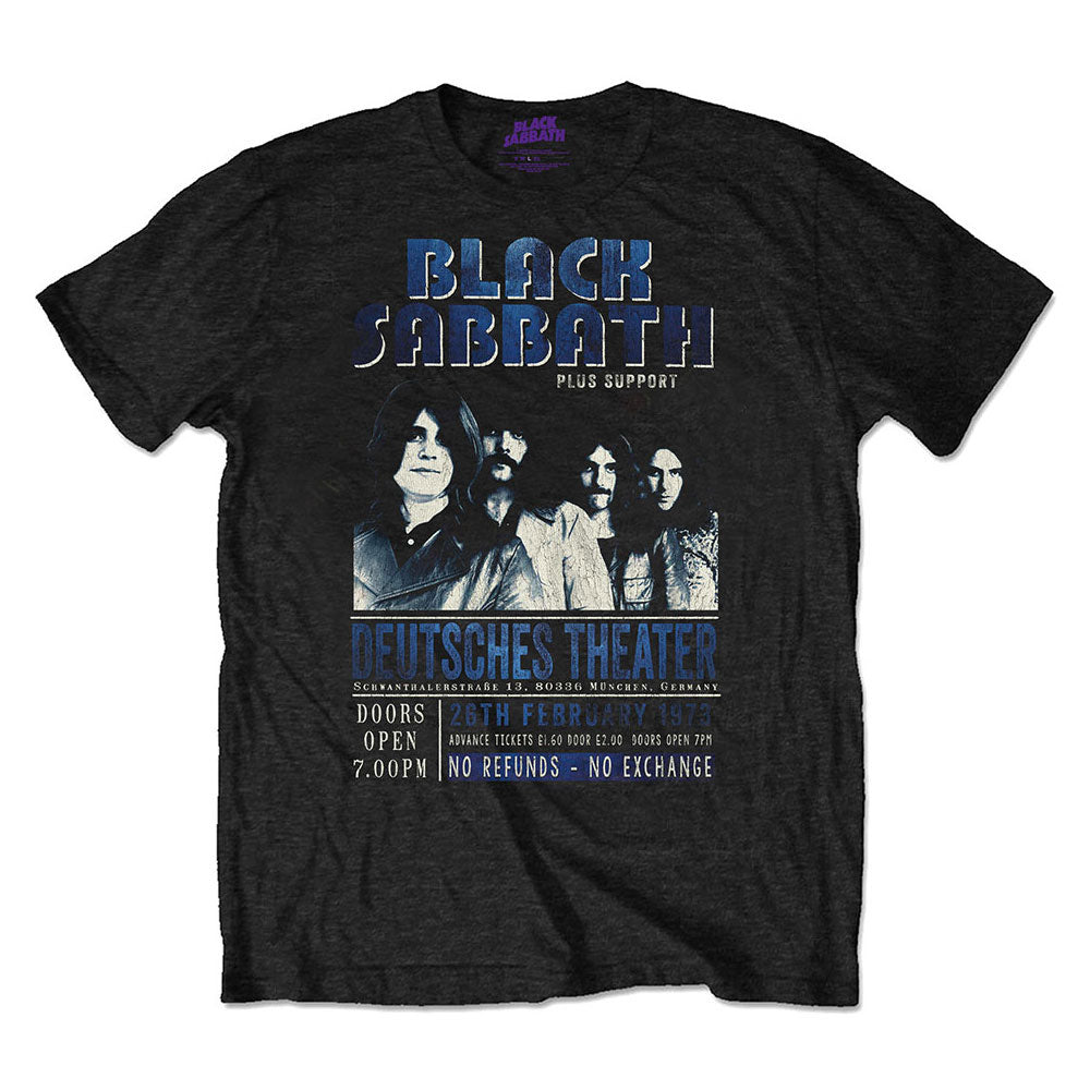 BLACK SABBATH Attractive T-Shirt, Deutsches &