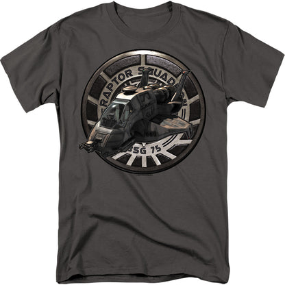 BATTLESTAR GALACTICA Famous T-Shirt, Raptor Squadron