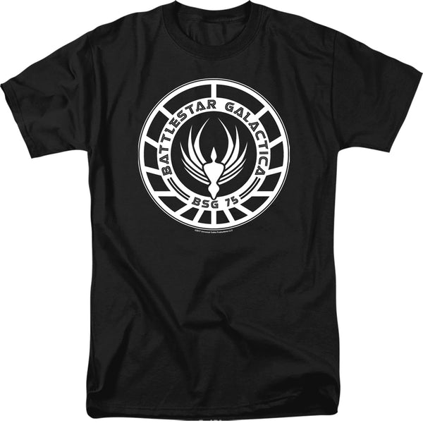 BATTLESTAR GALACTICA Famous T-Shirt, Galactica Badge