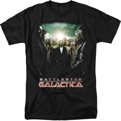 BATTLESTAR GALACTICA Famous T-Shirt, Crossroads