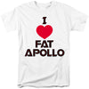 BATTLESTAR GALACTICA Famous T-Shirt, I Heart Fat Apollo