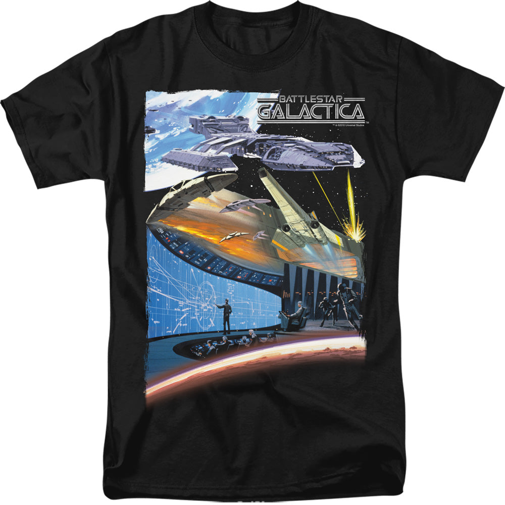 BATTLESTAR GALACTICA Famous T-Shirt, Concept Art