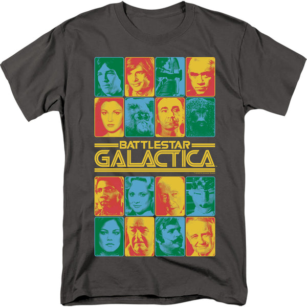 BATTLESTAR GALACTICA Famous T-Shirt, 35Th Anniversary Cast