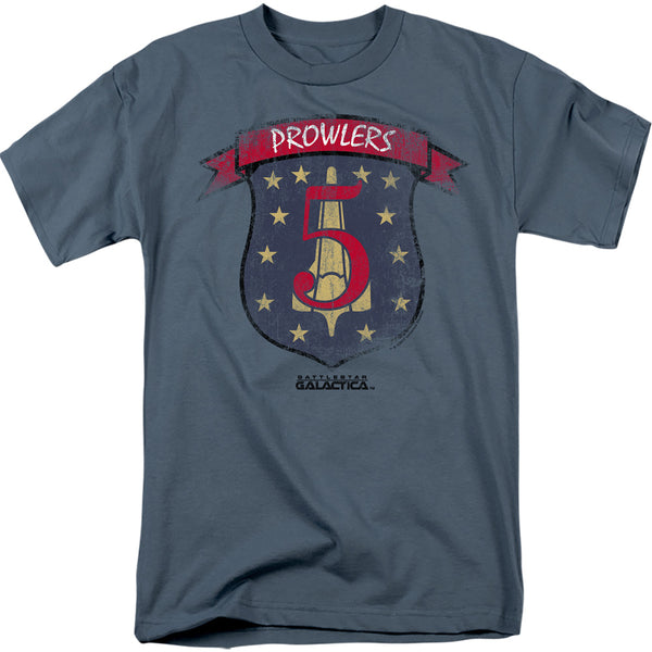 BATTLESTAR GALACTICA Famous T-Shirt, Prowlers Badge
