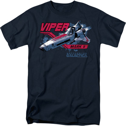 BATTLESTAR GALACTICA Famous T-Shirt, Viper Mark Ii