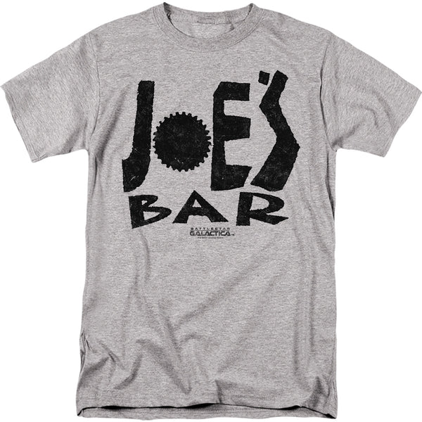 BATTLESTAR GALACTICA Famous T-Shirt, Joes Bar Logo