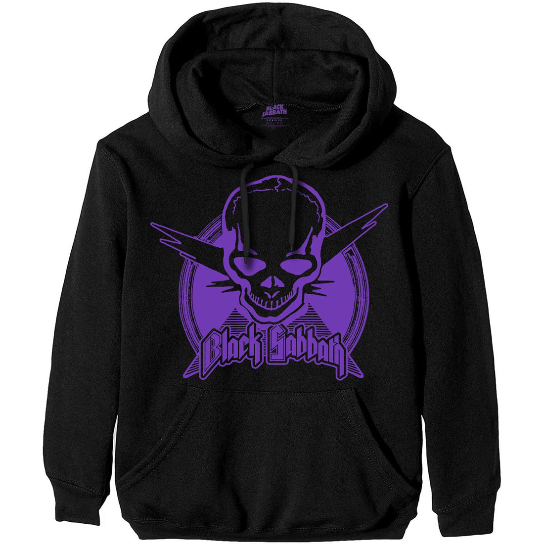 BLACK SABBATH Attractive Hoodie, Aviation Skull