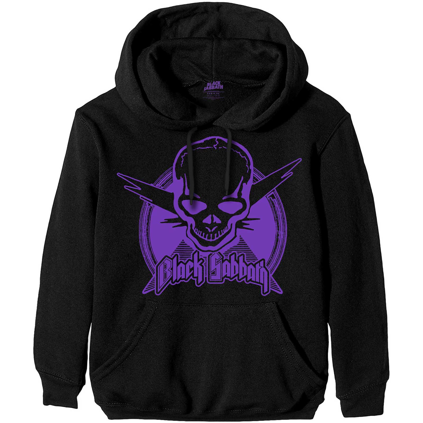 BLACK SABBATH Attractive Hoodie, Aviation Skull