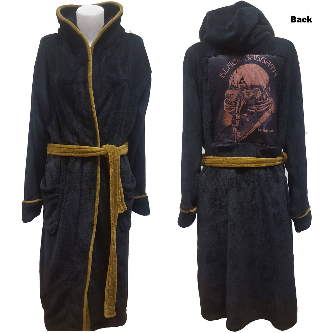 BLACK SABBATH Attractive Bathrobe, US Tour 78 Avengers