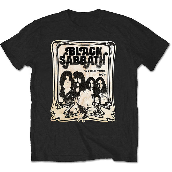 BLACK SABBATH Attractive T-Shirt, World Tour 1978