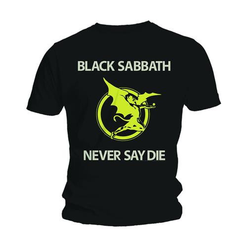 BLACK SABBATH Attractive T-Shirt, Never Say Die