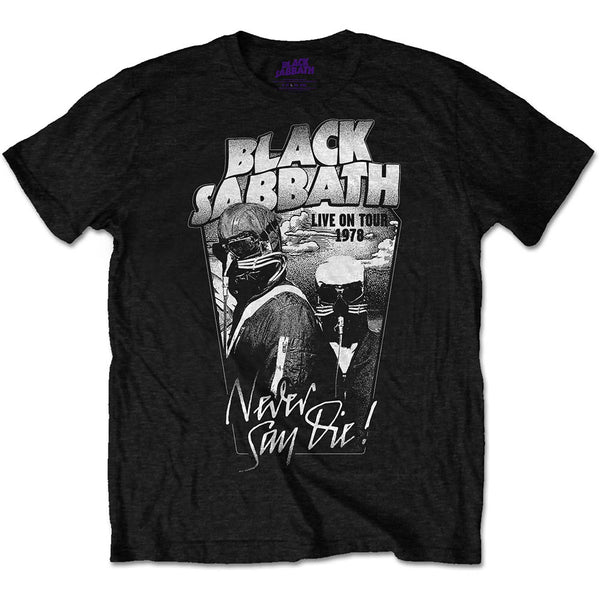 BLACK SABBATH Attractive T-Shirt, Never Say Die