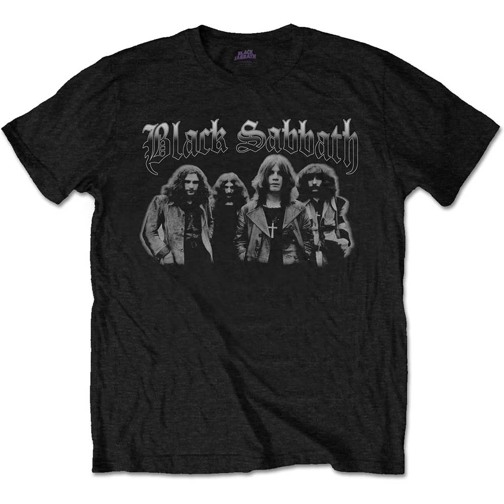 BLACK SABBATH Attractive T-Shirt, Greyscale Group