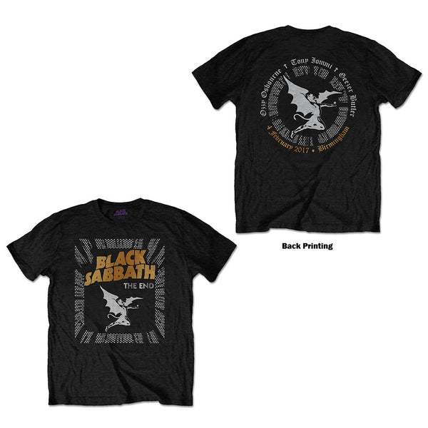 BLACK SABBATH Attractive T-Shirt,The End Demon
