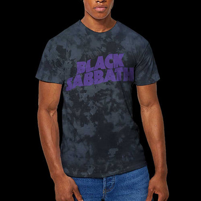 BLACK SABBATH Attractive T-Shirt, Wavy Logo