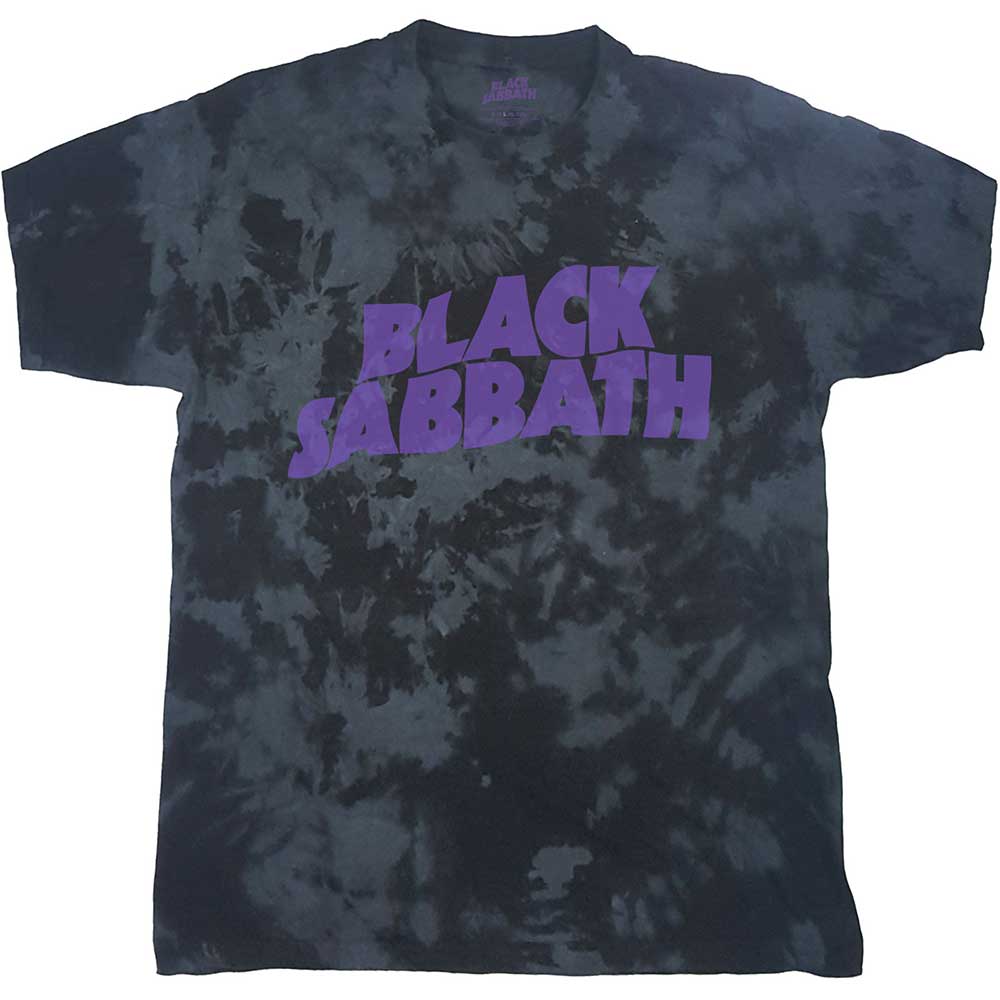 BLACK SABBATH Attractive T-Shirt, Wavy Logo