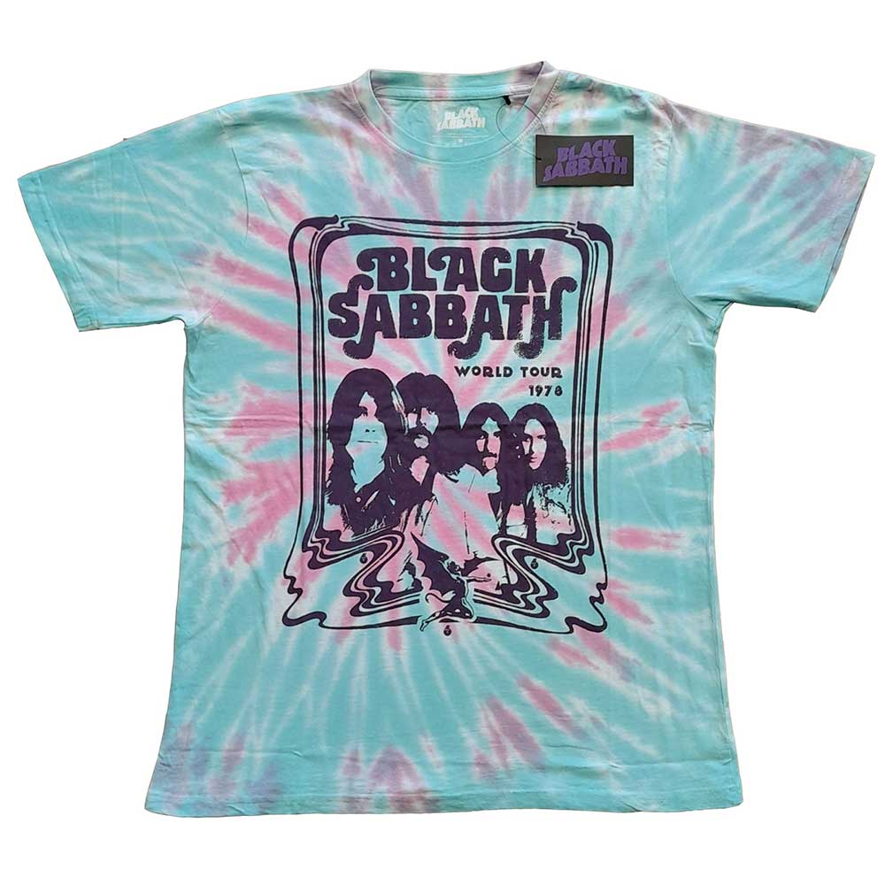 BLACK SABBATH Attractive T-Shirt, World Tour &