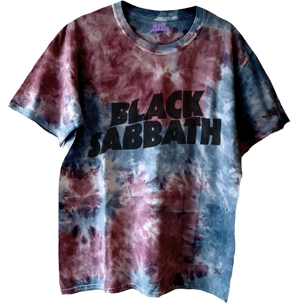 BLACK SABBATH Wavy Logo T-Shirt