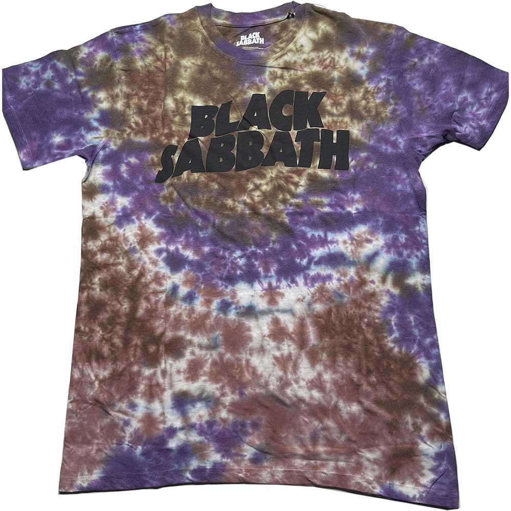 BLACK SABBATH Attractive T-Shirt, Wavy Logo