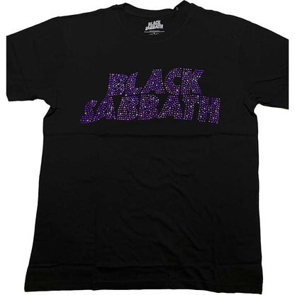 BLACK SABBATH Attractive T-Shirt, Wavy Logo