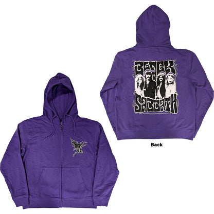 BLACK SABBATH Attractive Hoodie, Henry Pocket Logo