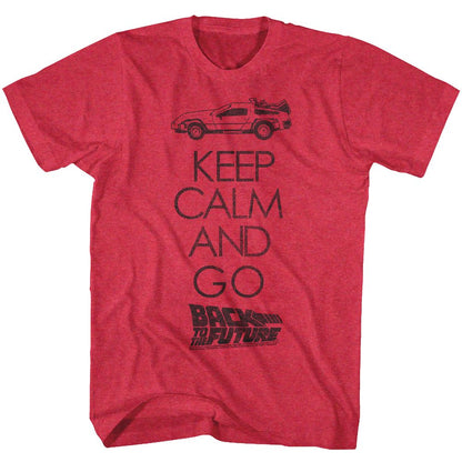 BACK TO THE FUTURE Famous T-Shirt, Keep Calm