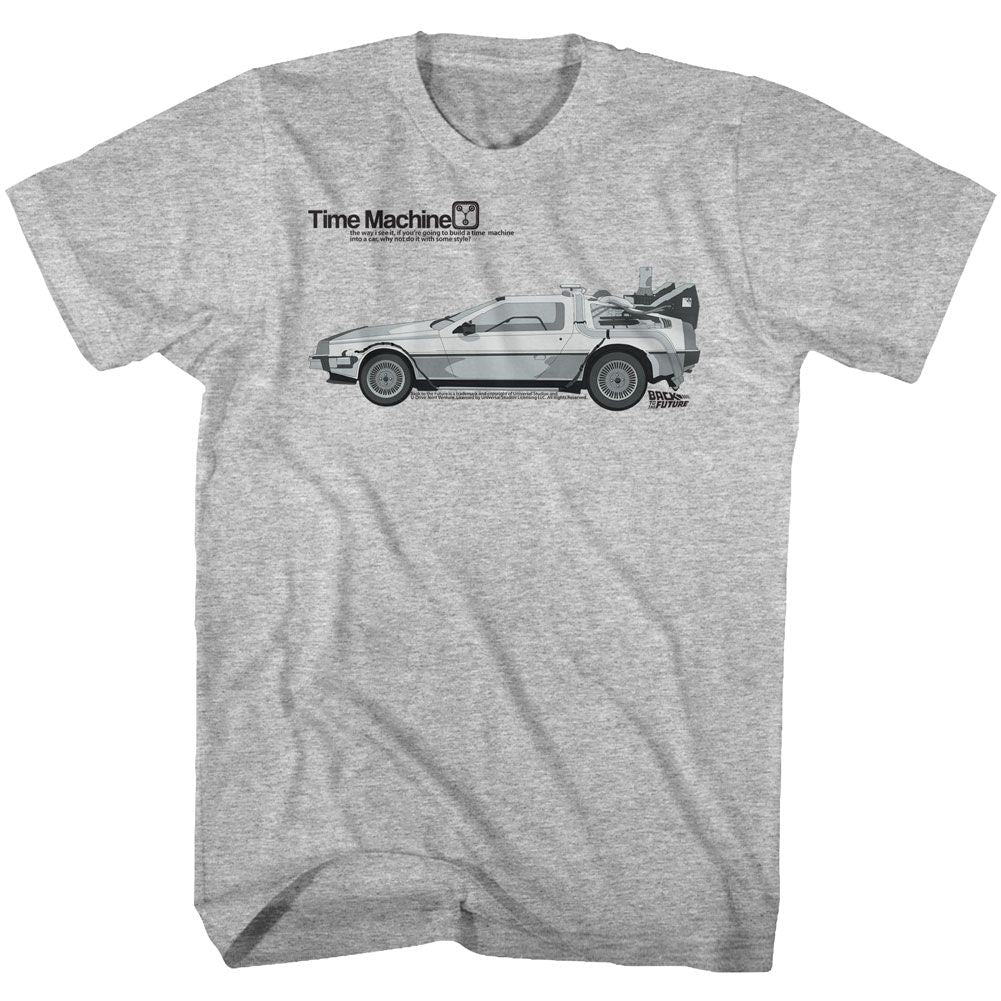 BACK TO THE FUTURE Famous T-Shirt, Delorean