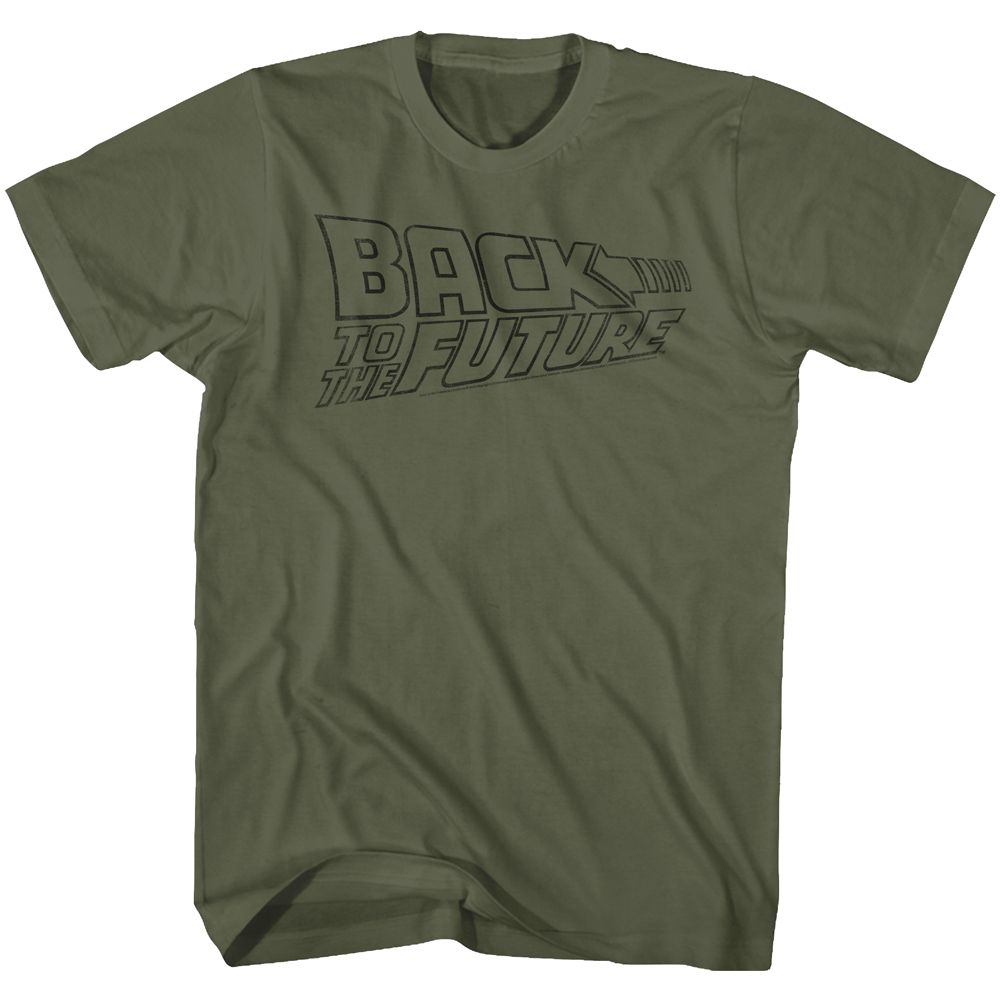 BACK TO THE FUTURE Famous T-Shirt, Logo Fade