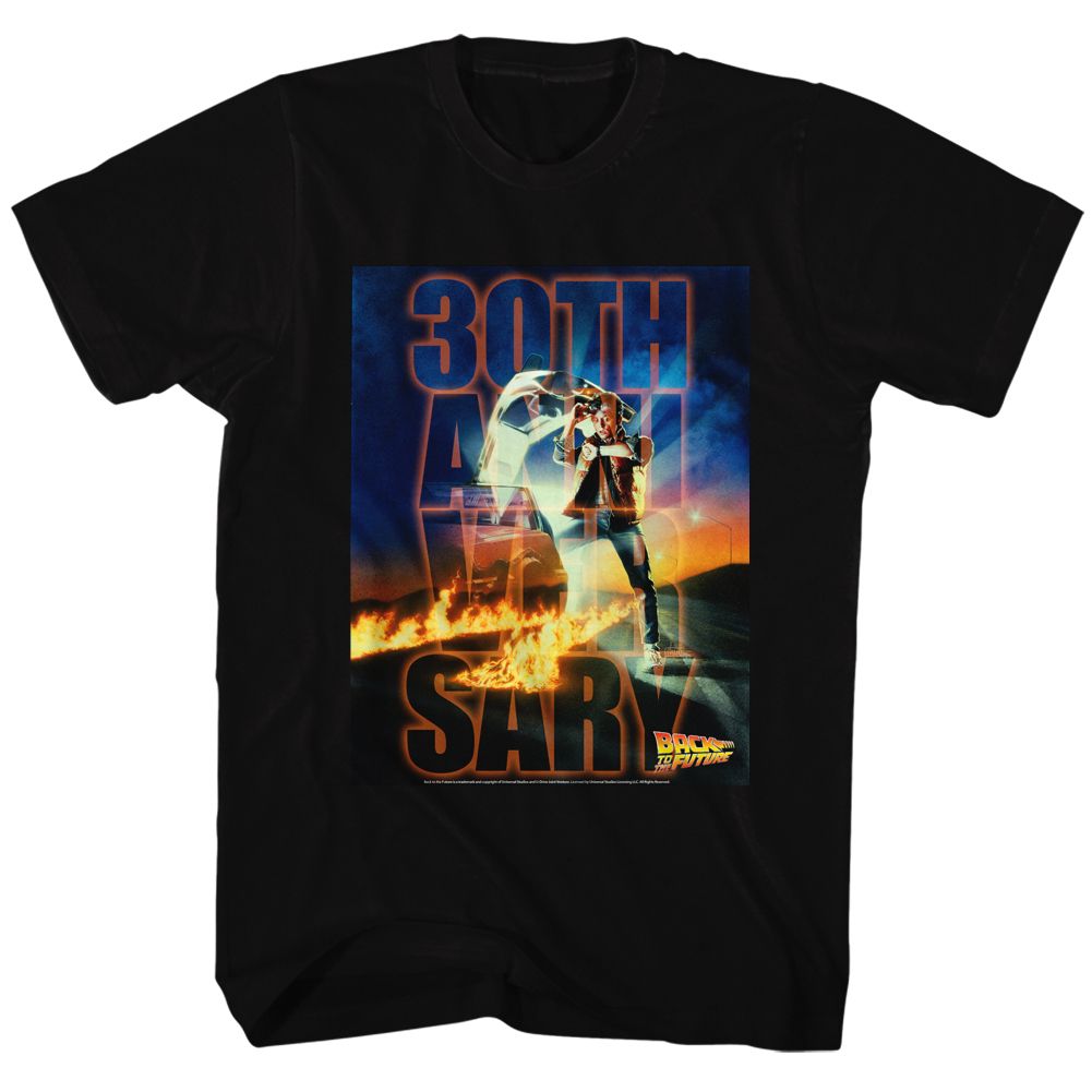 BACK TO THE FUTURE Famous T-Shirt, Btf 30th Anniversary