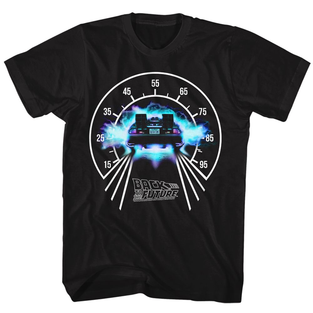 BACK TO THE FUTURE Famous T-Shirt, Speedometer