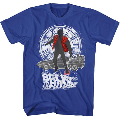 BACK TO THE FUTURE Famous T-Shirt, Silhouette Collage