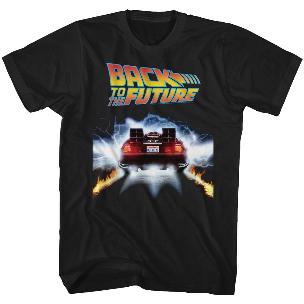 BACK TO THE FUTURE Famous T-Shirt, Tail Lights