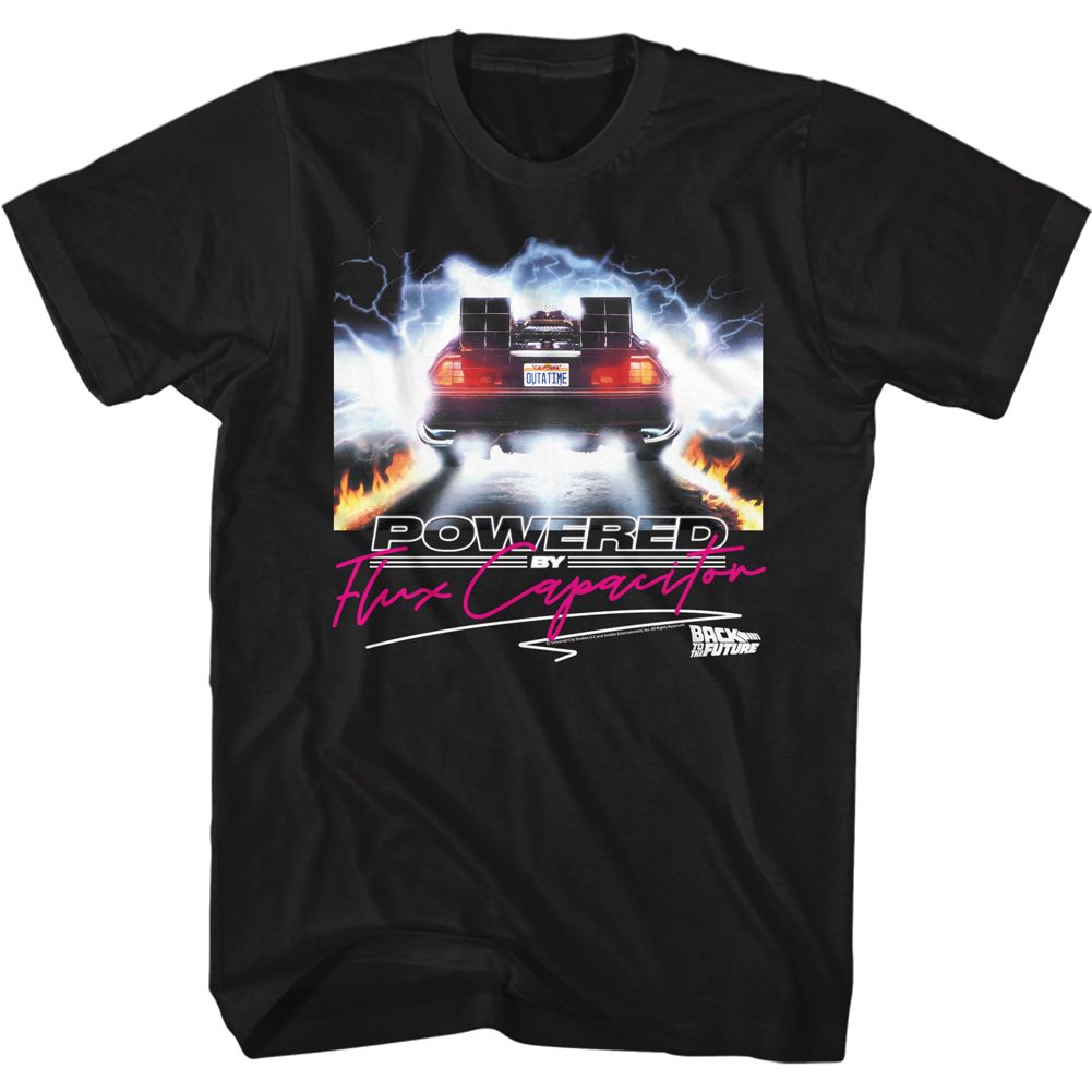 Back To The Future Powered By Flux T-Shirt