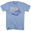 BACK TO THE FUTURE Famous T-Shirt, Blue And Orange