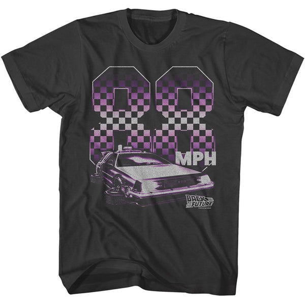 BACK TO THE FUTURE Famous T-Shirt, 88 Checkers