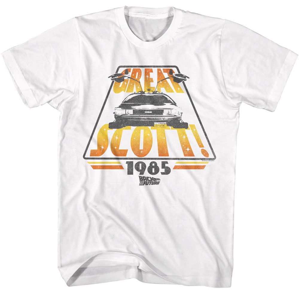 BACK TO THE FUTURE Famous T-Shirt, Great Scott 1985