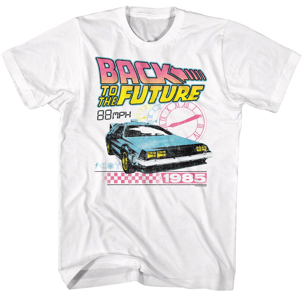 BACK TO THE FUTURE Famous T-Shirt, BTF Clocks