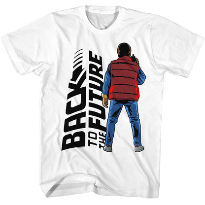 BACK TO THE FUTURE Eye-Catching T-Shirt, Back To Back