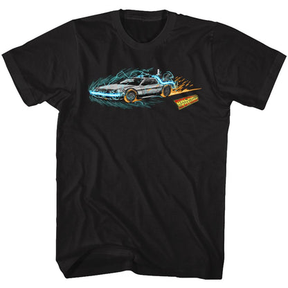 BACK TO THE FUTURE Famous T-Shirt, Time Painting 1