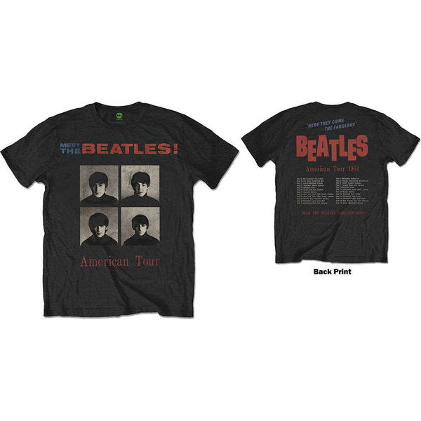 THE BEATLES Attractive T-Shirt, American Tour 1964