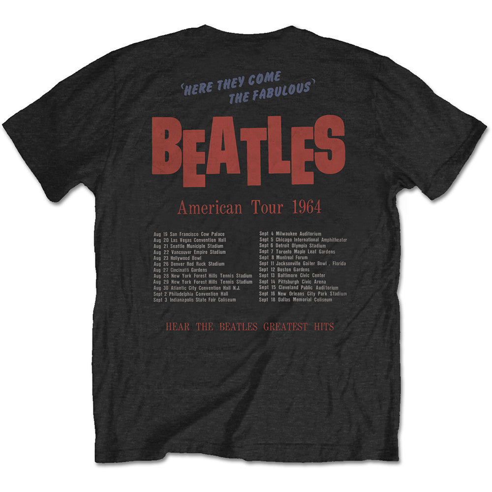 THE BEATLES Attractive T-Shirt, American Tour 1964