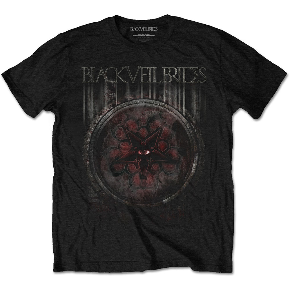 BLACK VEIL BRIDES Attractive T-Shirt, Rusted