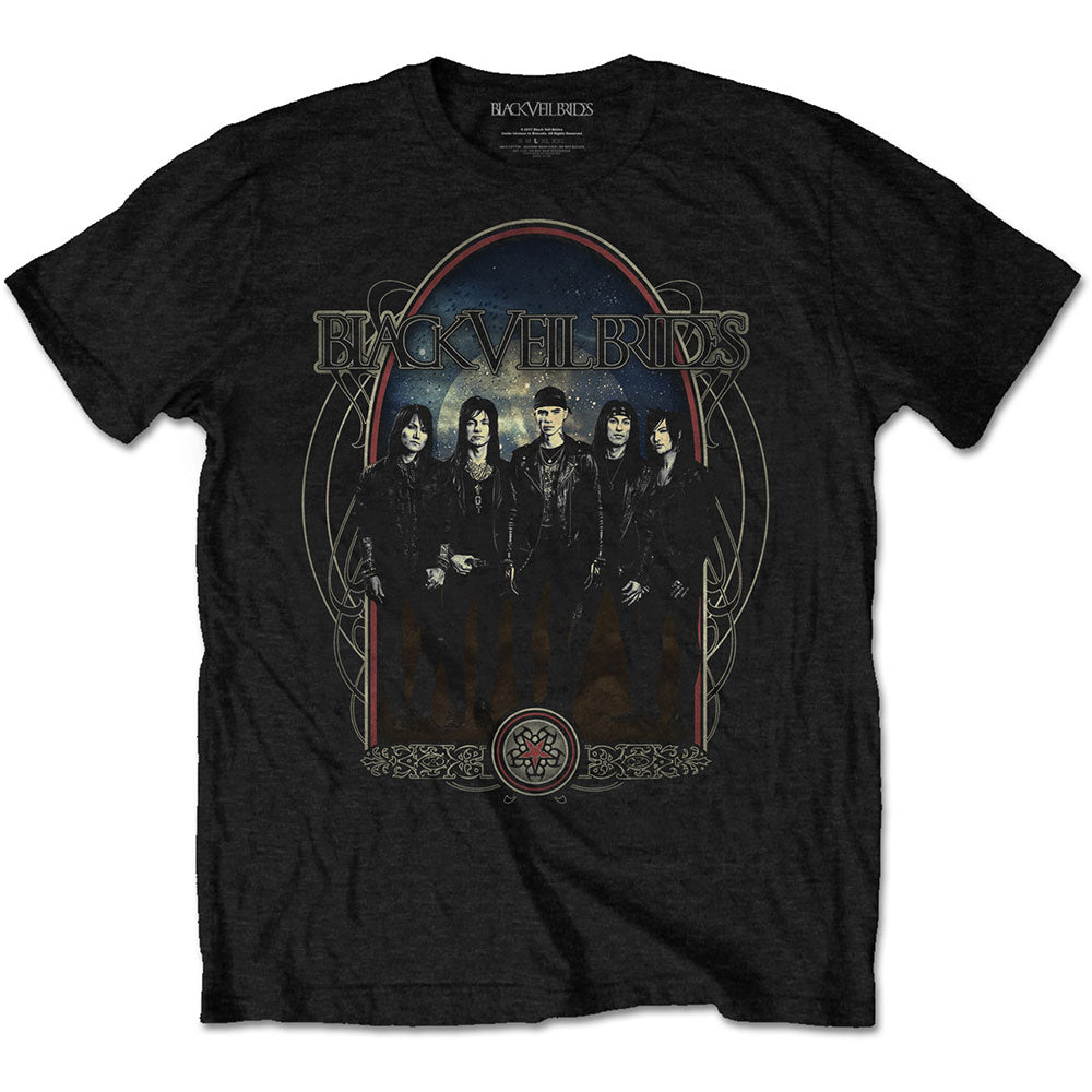 BLACK VEIL BRIDES Attractive T-Shirt, Ornaments