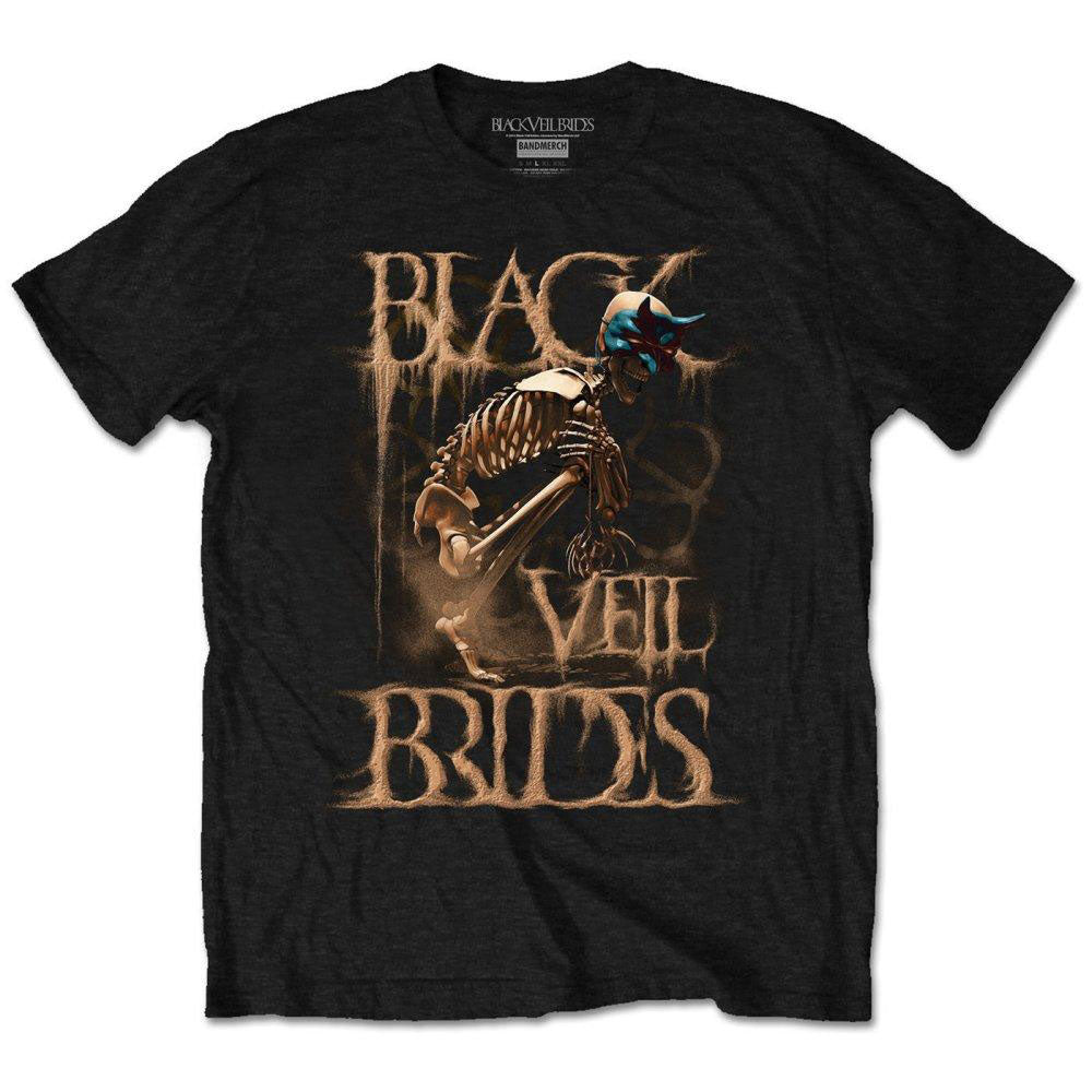 BLACK VEIL BRIDES Attractive T-Shirt, Dust Mask