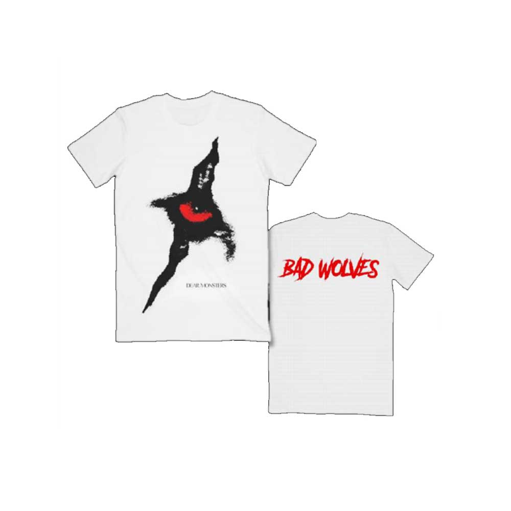 BAD WOLVES Attractive T-Shirt, Dear Monsters Eye & Logo